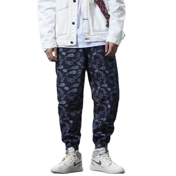 fashion joggers jeans men casual denim pants slim fits elastic waist trousers streetwear harem male clothing men's, Blue
fashion joggers jeans men casual denim pants slim fits elastic waist trousers streetwear harem male clothing men's, Blue