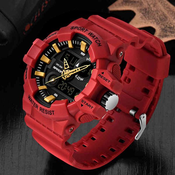 sanda brand wrist es military army sport waterproof wristwatch dual display male watch for men clock outdoor hour, Slivery;brown
sanda brand wrist es military army sport waterproof wristwatch dual display male watch for men clock outdoor hour, Slivery;brown