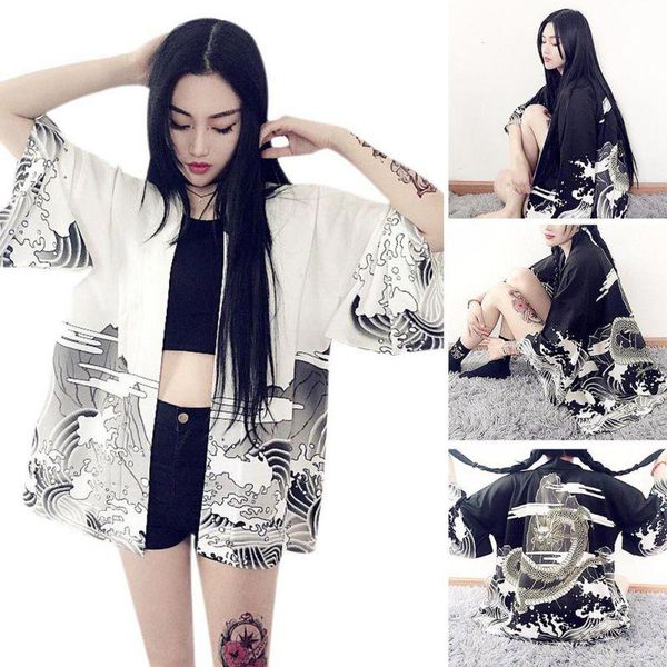 japanese harajuku style waves and wind dragon kimono print cardigan summer women clothings autumn blouse women's blouses & shirts, White
japanese harajuku style waves and wind dragon kimono print cardigan summer women clothings autumn blouse women's blouses & shirts, White