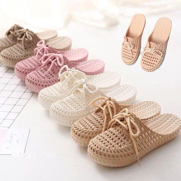 slippers baotou cool for women non-slip casual beach cave shoes summer flat heels plastic women's home soft soles, Black
slippers baotou cool for women non-slip casual beach cave shoes summer flat heels plastic women's home soft soles, Black
