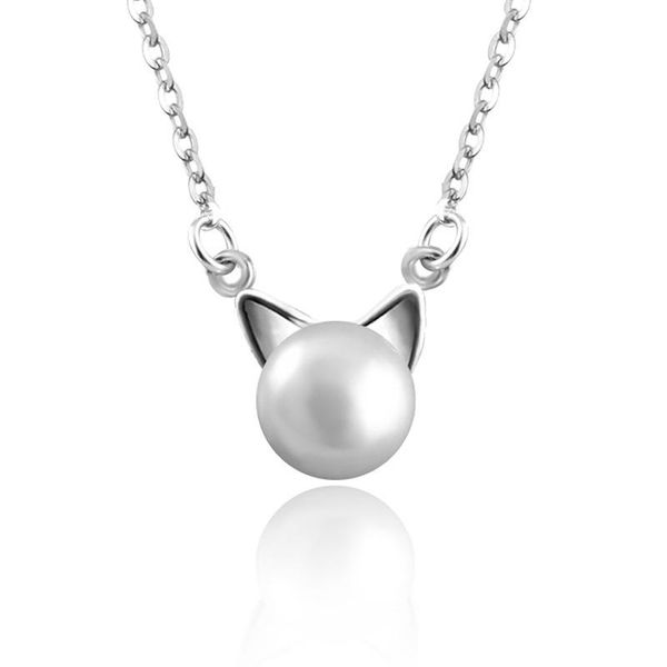 pendant necklaces s925 sterling silver chain natural freshwater pearl necklace cat ear women's jewelry gift for girlfriend
pendant necklaces s925 sterling silver chain natural freshwater pearl necklace cat ear women's jewelry gift for girlfriend