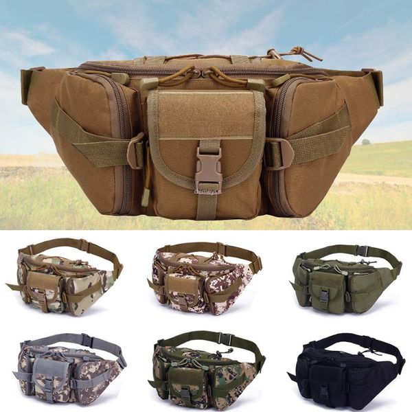 outdoor bags tactical camouflage waist bag army military sports molle pouch durable hiking climbing hunting packs
outdoor bags tactical camouflage waist bag army military sports molle pouch durable hiking climbing hunting packs
