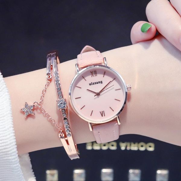 wristwatches simple women watches 2021 ulzzang fashion brand female quartz watch casual ladies clock leather montre femme gifts, Slivery;brown
wristwatches simple women watches 2021 ulzzang fashion brand female quartz watch casual ladies clock leather montre femme gifts, Slivery;brown