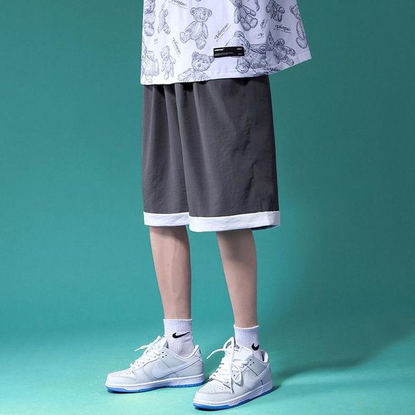 men's shorts with t-shirt green pants print summer denim shorgs male, White;black
men's shorts with t-shirt green pants print summer denim shorgs male, White;black