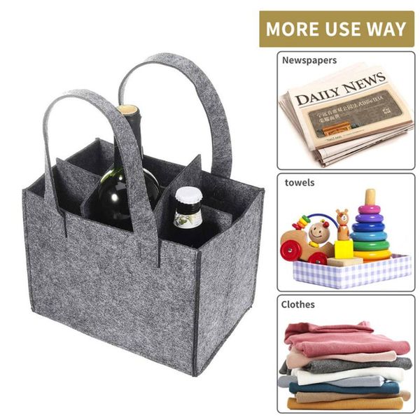 gift wrap portable party bottle carrier with dividers solid storage pouch large capacity wrapping felt wine bag packaging reusable
gift wrap portable party bottle carrier with dividers solid storage pouch large capacity wrapping felt wine bag packaging reusable