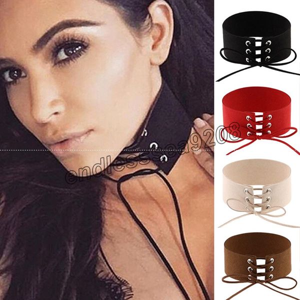 lace up choker black velvet choker bandage necklace women gothic chokers neck boho jewelry harajuku necklace wholesale, Golden;silver
lace up choker black velvet choker bandage necklace women gothic chokers neck boho jewelry harajuku necklace wholesale, Golden;silver