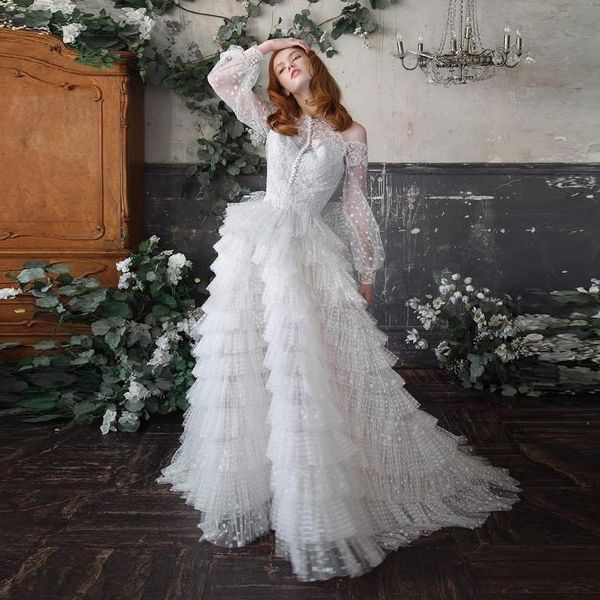 party dresses charming elegant prom long sleeve lace appliques tulle tiered ball gown women evening dress plus size custom made, White;black
party dresses charming elegant prom long sleeve lace appliques tulle tiered ball gown women evening dress plus size custom made, White;black