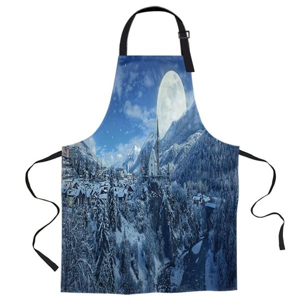 aprons winter town for women men kid cooking baking apron kitchen utility equipment accessories
aprons winter town for women men kid cooking baking apron kitchen utility equipment accessories