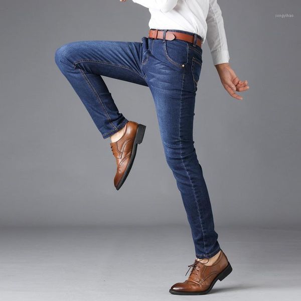 men's pants jeans blue straight stretch design large size business work office, Black
men's pants jeans blue straight stretch design large size business work office, Black