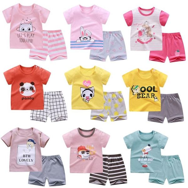 2set summer cotton children shorts suit t-shirt pant sets baby boy girl clothes kids cute cartoon infant leisure casual clothing, White
2set summer cotton children shorts suit t-shirt pant sets baby boy girl clothes kids cute cartoon infant leisure casual clothing, White