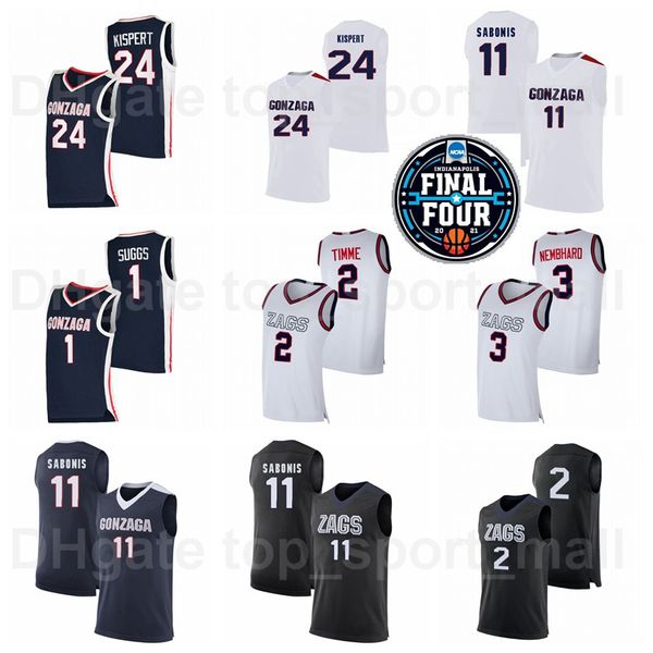 ncaa basketball final four gonzaga bulldogs 24 corey kispert jersey college 2 drew timme 1 jalen suggs 11 joel ayayi 3 andrew nembhard, Black
ncaa basketball final four gonzaga bulldogs 24 corey kispert jersey college 2 drew timme 1 jalen suggs 11 joel ayayi 3 andrew nembhard, Black