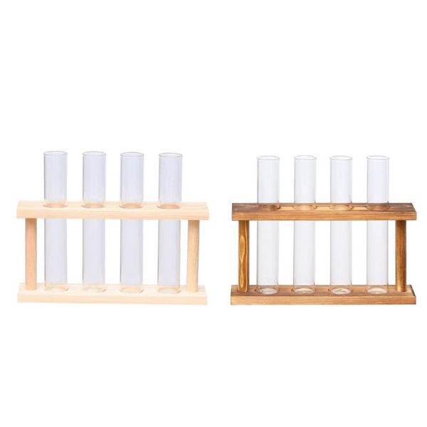 vases crystal glass test tube vase in wooden stand flower pots for hydroponic plants home garden decoration
vases crystal glass test tube vase in wooden stand flower pots for hydroponic plants home garden decoration