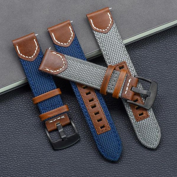 watch bands nylon + leather nato strap 20mm 22mm quick release bar watchband for men women each brand watches band, Black;brown
watch bands nylon + leather nato strap 20mm 22mm quick release bar watchband for men women each brand watches band, Black;brown