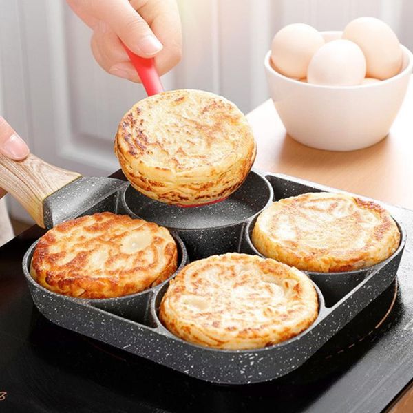 pans four-hole frying pot thickened induction cooker pan non-stick egg pancake steak quiche breakfast maker cookware
pans four-hole frying pot thickened induction cooker pan non-stick egg pancake steak quiche breakfast maker cookware