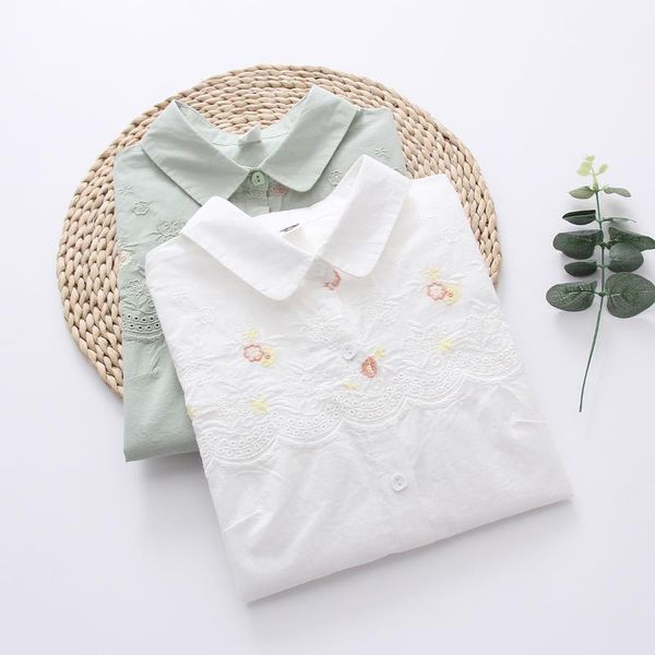 women's blouses & shirts cotton exquisite embroidered sweet slimming autumn and winter bottoming white shirt underwear blouse
women's blouses & shirts cotton exquisite embroidered sweet slimming autumn and winter bottoming white shirt underwear blouse