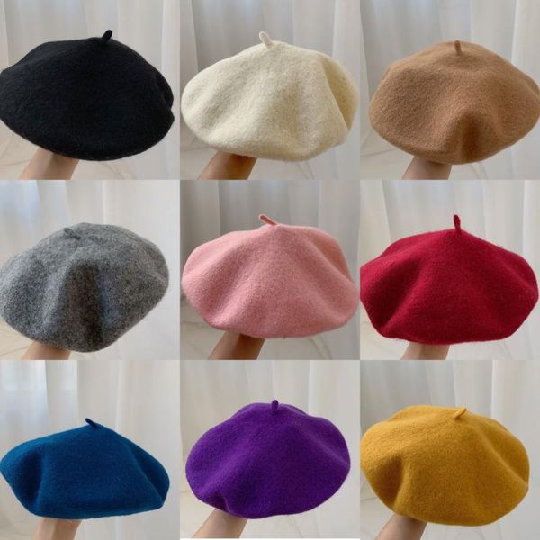 berets girl solid color beret french artist warm wool winter beanie hat retro vintage plain elegant ladies, Blue;gray
berets girl solid color beret french artist warm wool winter beanie hat retro vintage plain elegant ladies, Blue;gray