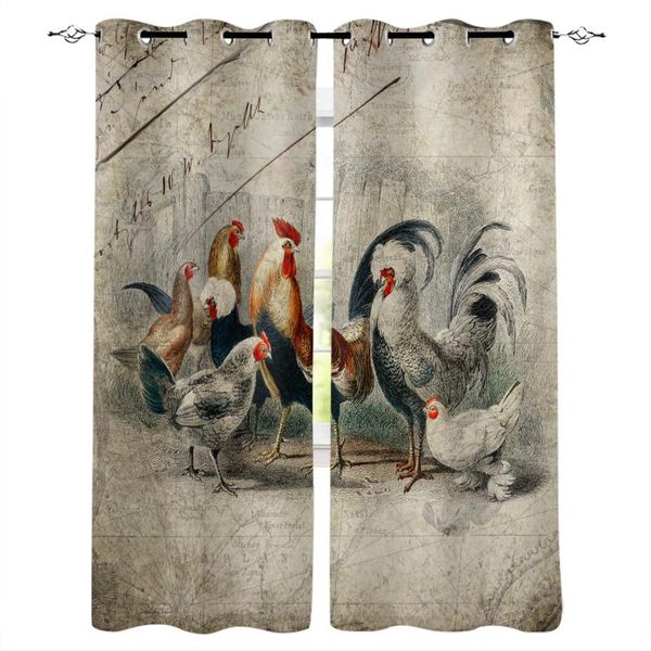 farm rooster chicken retro illustration curtains for living room bedroom window treatment blinds finished drapes kitchen curtain &
farm rooster chicken retro illustration curtains for living room bedroom window treatment blinds finished drapes kitchen curtain &