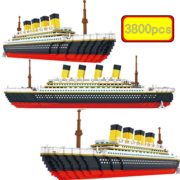 3800 pcs diamond mini blocks model building bricks ship rms cruise titanic sets kits city techenic
3800 pcs diamond mini blocks model building bricks ship rms cruise titanic sets kits city techenic