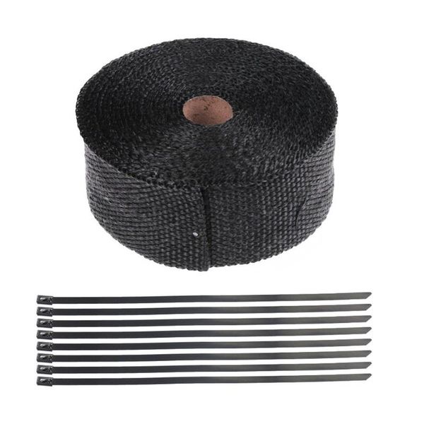 titanium exhaust heat wrap roll for motorcycle fiberglass shield tape with stainless ties system
titanium exhaust heat wrap roll for motorcycle fiberglass shield tape with stainless ties system