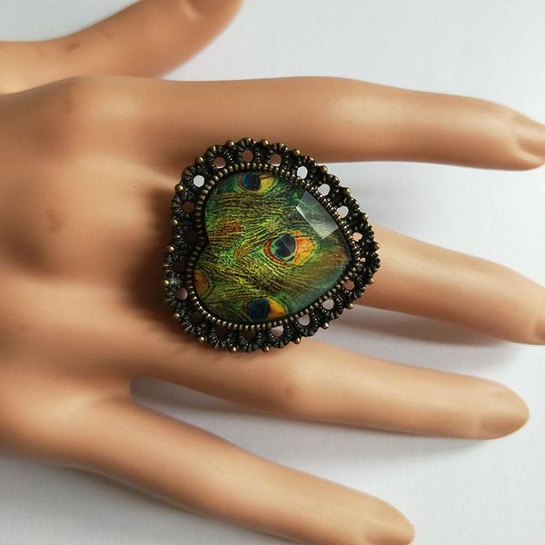 wedding rings fashion punk jewelry bronze hollowed peacock feather ring for women gift drop, Slivery;golden
wedding rings fashion punk jewelry bronze hollowed peacock feather ring for women gift drop, Slivery;golden
