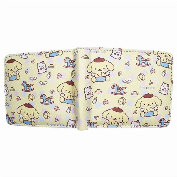 anime cartoon pompompurin wallet pu leather short purse with coin pocket, Red;black
anime cartoon pompompurin wallet pu leather short purse with coin pocket, Red;black