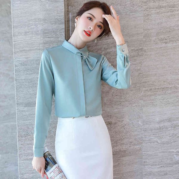 silk arch collar office ladies elegant blue blouse plus size formal work business, Black
silk arch collar office ladies elegant blue blouse plus size formal work business, Black
