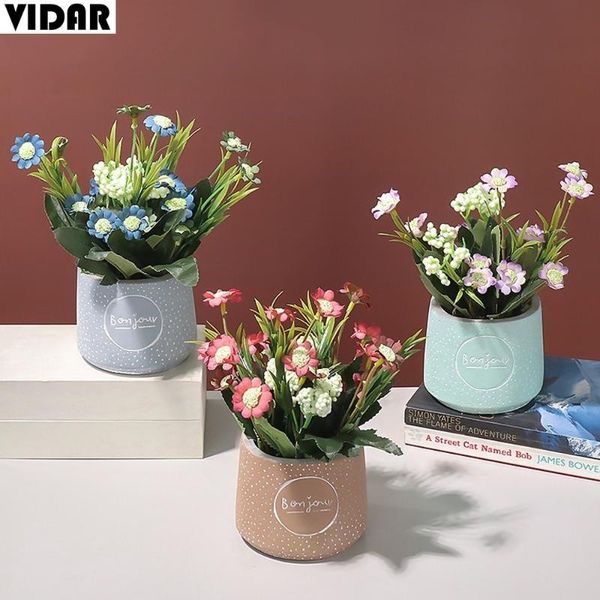 decorative flowers & wreaths vidar nordic simple ceramic pot artificial flower ornaments home living room decoration plant potted plants
decorative flowers & wreaths vidar nordic simple ceramic pot artificial flower ornaments home living room decoration plant potted plants