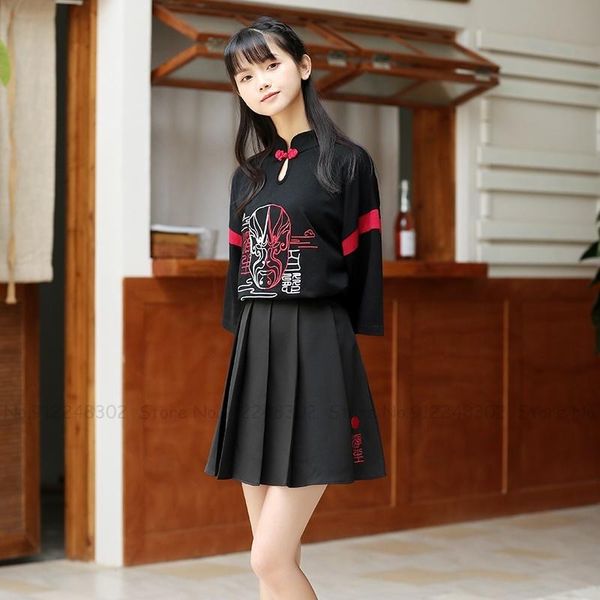 ethnic clothing japanese streetwear women skirt dress traditional chinese qipao cheongsam blouse shirt embroidery print peking opera se, Red
ethnic clothing japanese streetwear women skirt dress traditional chinese qipao cheongsam blouse shirt embroidery print peking opera se, Red