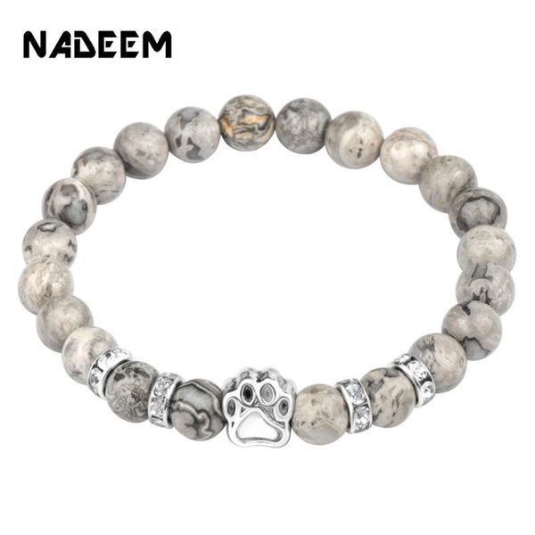charm bracelets natural howlite,marble stone elastic rope bead yoga bracelet for men women handmade animals cat dog jewelry, Golden;silver
charm bracelets natural howlite,marble stone elastic rope bead yoga bracelet for men women handmade animals cat dog jewelry, Golden;silver