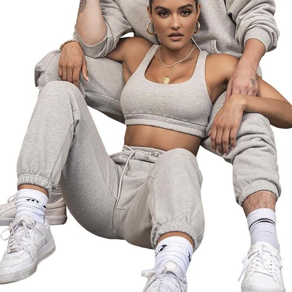 women's two piece pants womens 2 sets navel vest tie trousers casual two-piece suit sportswear 2021 women tracksuit sport lounge wears, White
women's two piece pants womens 2 sets navel vest tie trousers casual two-piece suit sportswear 2021 women tracksuit sport lounge wears, White