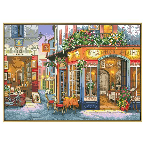 Happiness Corner Counted Cross Stitch Kit Printed Canvas Embroidery 11CT 14CT For Needlework and Handicraft Home Decor Paintings
Happiness Corner Counted Cross Stitch Kit Printed Canvas Embroidery 11CT 14CT For Needlework and Handicraft Home Decor Paintings