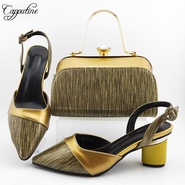 dress shoes african summer woman gold color and bags set fashion italian high heels bag sets for party 7color on stock, Black
dress shoes african summer woman gold color and bags set fashion italian high heels bag sets for party 7color on stock, Black