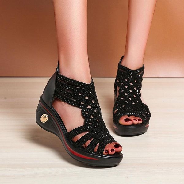 sandals 2021 summer women wedge bohemia breathable outdoor hollow back zipper casual shoes leisure style footwear black
sandals 2021 summer women wedge bohemia breathable outdoor hollow back zipper casual shoes leisure style footwear black