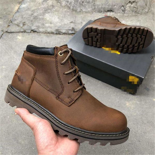 men's shoes middle upper spring and autumn non slip outdoor hiking cross-country travel breathable leather desert martin tide boots too, Black
men's shoes middle upper spring and autumn non slip outdoor hiking cross-country travel breathable leather desert martin tide boots too, Black