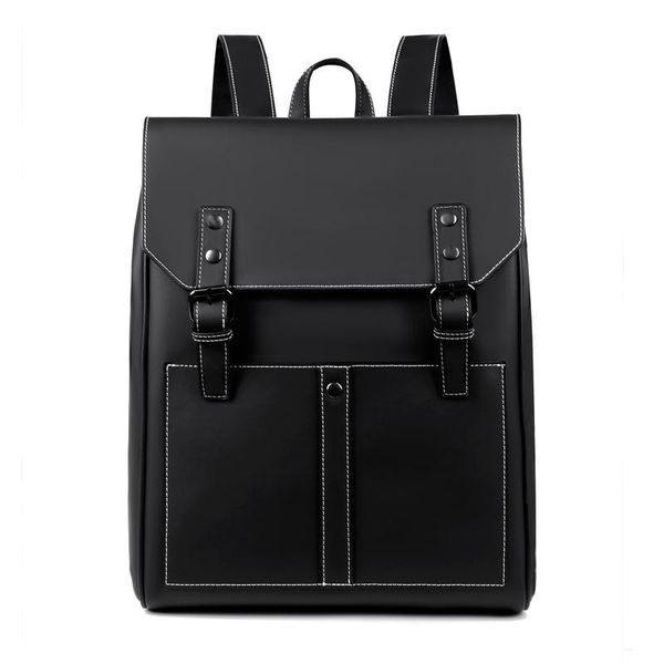 backpack retro pu soft leather large capacity multifunctional school bag men's travel casual fashion computer packet
backpack retro pu soft leather large capacity multifunctional school bag men's travel casual fashion computer packet