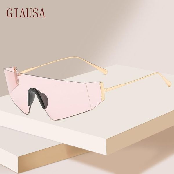 sunglasses giausa european and american fashion trendsetter night vision goggles, White;black
sunglasses giausa european and american fashion trendsetter night vision goggles, White;black