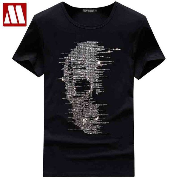 british style mens summer skull t shirts blingbling t-shirt homme fashion streetwear rhinestones print man tees camisetas hombre g1217, White;black
british style mens summer skull t shirts blingbling t-shirt homme fashion streetwear rhinestones print man tees camisetas hombre g1217, White;black