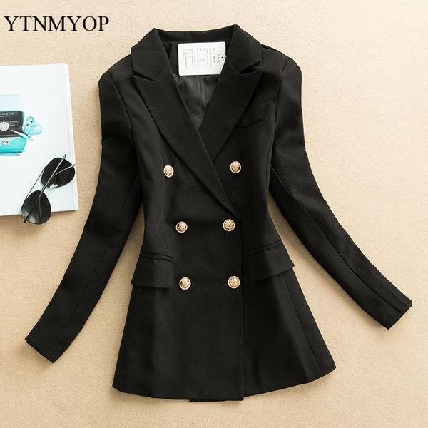 women jacket coat for spring and autumn office lady blazer slim fashion clothing female double breasted suit s-3xl women's suits & blaz, White;black
women jacket coat for spring and autumn office lady blazer slim fashion clothing female double breasted suit s-3xl women's suits & blaz, White;black