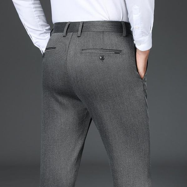 men's pants business casual 2021 autumn and winter high-waist straight-leg trousers, Black
men's pants business casual 2021 autumn and winter high-waist straight-leg trousers, Black