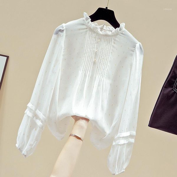 long sleeve dot chiffon white blouse shirt women blusa blusas mujer de moda 2021 womens and blouses d900 women's & shirts
long sleeve dot chiffon white blouse shirt women blusa blusas mujer de moda 2021 womens and blouses d900 women's & shirts