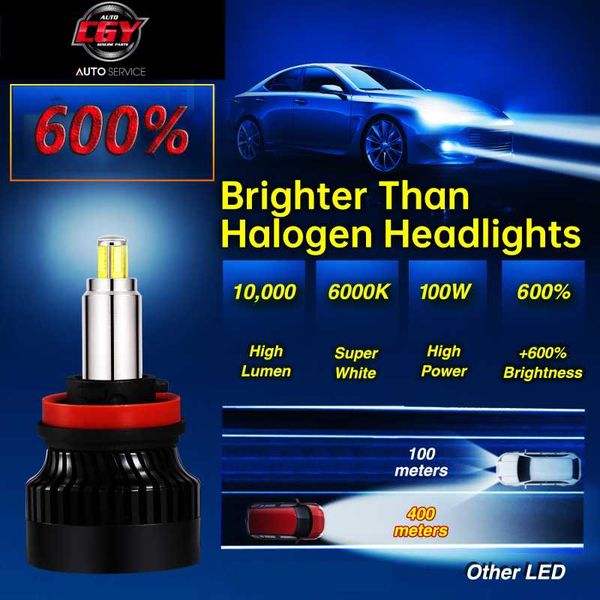 car headlights d1s d2s d3 d4 led headlight bulbs, 12000 lumens cgy 100w high power 600% brighter conversion kit, 6000k cool white
car headlights d1s d2s d3 d4 led headlight bulbs, 12000 lumens cgy 100w high power 600% brighter conversion kit, 6000k cool white