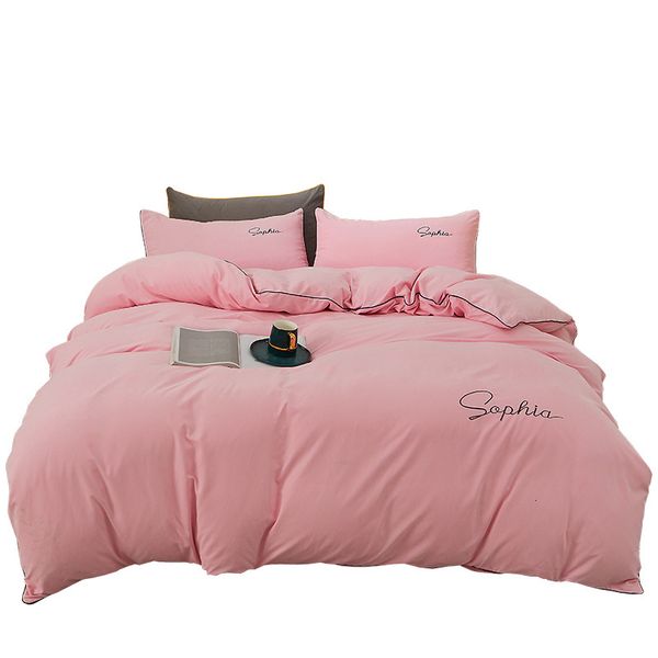 light luxury four piece sanding set 100 high end european thickened pure cotton quilt cover nordic style bedding
light luxury four piece sanding set 100 high end european thickened pure cotton quilt cover nordic style bedding