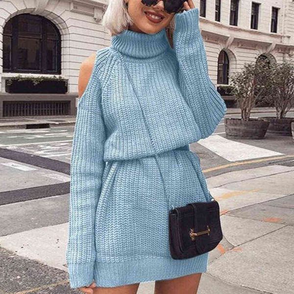 women fashion hollow out sweater mini dress winter solid long sleeve party dress elegant turtleneck off shoulder knit dress y1204, Black;gray
women fashion hollow out sweater mini dress winter solid long sleeve party dress elegant turtleneck off shoulder knit dress y1204, Black;gray