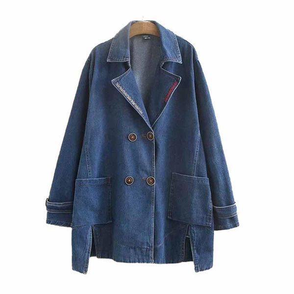 women's trench coats denim windbreaker fashion large size 5xl casual jacket double breasted, Tan;black
women's trench coats denim windbreaker fashion large size 5xl casual jacket double breasted, Tan;black
