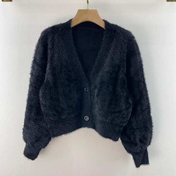 women's knits & tees solid color fashion knit wool-blends fluffy cardigan women v-neck breastpin deco soft sweater coat 2021 au, White
women's knits & tees solid color fashion knit wool-blends fluffy cardigan women v-neck breastpin deco soft sweater coat 2021 au, White