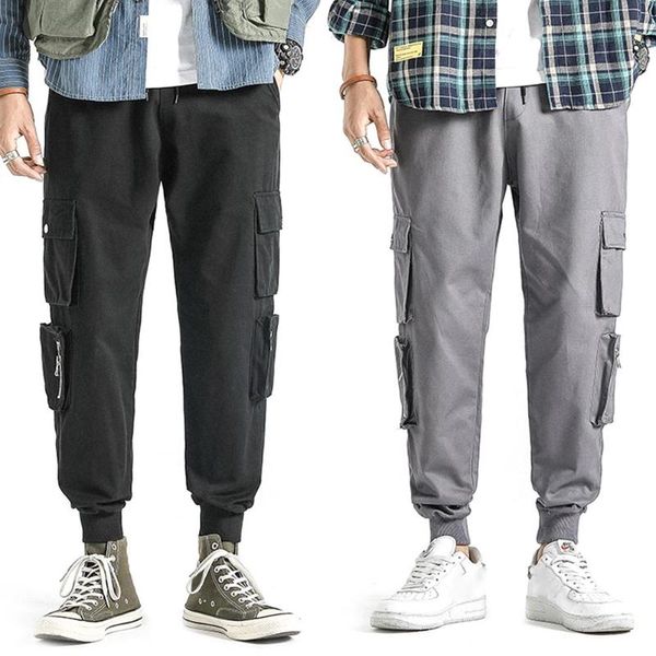 men casual large size ankle-tied multi-pockets drawstring cotton pants trousers hand wash wear-resistan regular comen's men's, Black
men casual large size ankle-tied multi-pockets drawstring cotton pants trousers hand wash wear-resistan regular comen's men's, Black