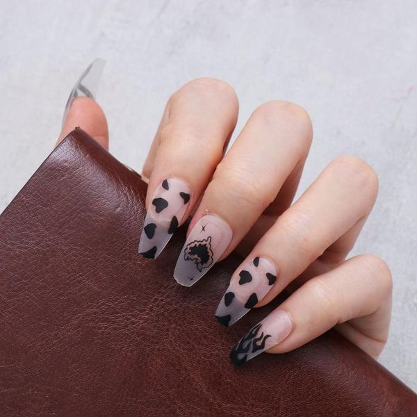 false nails mid-length snake flame coffin 24pcs wearable press on ballerina fake artificial full cover manicure tool, Red;gold
false nails mid-length snake flame coffin 24pcs wearable press on ballerina fake artificial full cover manicure tool, Red;gold