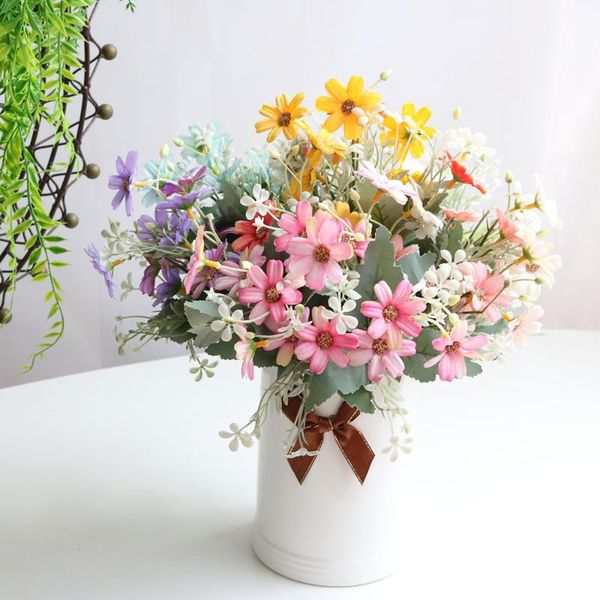 decorative flowers & wreaths one bouquet 5 branch 15 heads cute silk daisy artificial flower diy wedding home room table decoration
decorative flowers & wreaths one bouquet 5 branch 15 heads cute silk daisy artificial flower diy wedding home room table decoration
