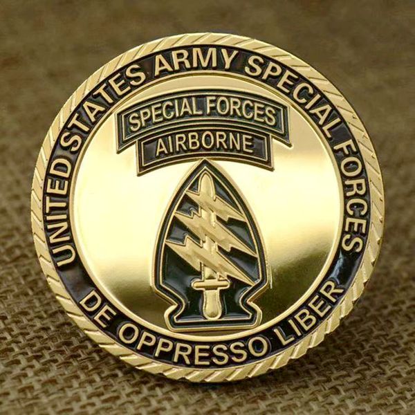 50pcs non magnetic usa challenge craft united states army special forces airborne de oppresso liber gold plated military coin gift
50pcs non magnetic usa challenge craft united states army special forces airborne de oppresso liber gold plated military coin gift