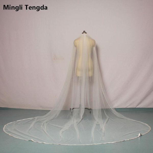 bridal veils mingli tengda ivory/white veil satin edge one layer 3 m long wide wedding elegant lady cathedral metal comb, Black
bridal veils mingli tengda ivory/white veil satin edge one layer 3 m long wide wedding elegant lady cathedral metal comb, Black